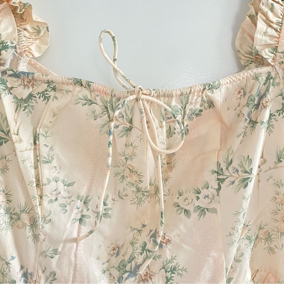 Anthropologie Selkie Puff-Sleeve Villa Romantics Mini Dress - Picture 6 of 9